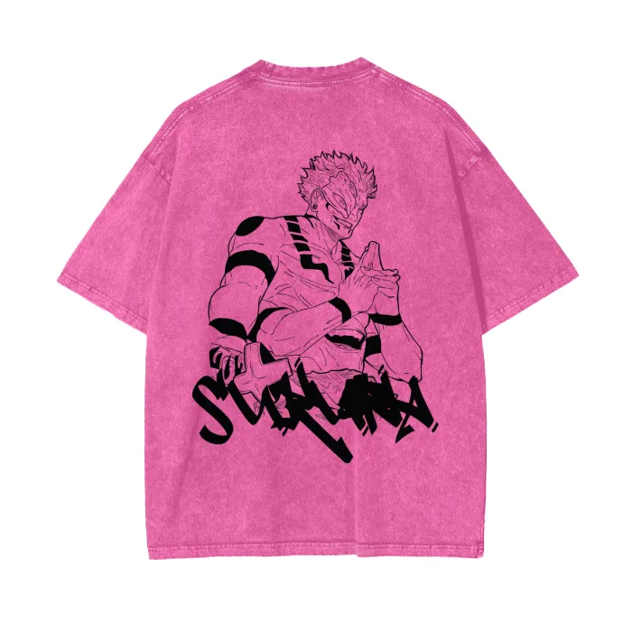 Camiseta Oversized — O Desonrado · Rosa · Estonada