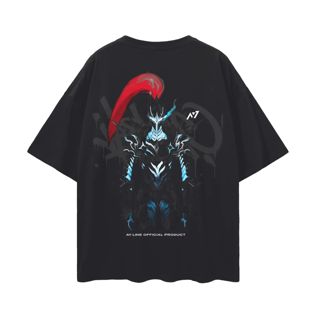 Camiseta Oversized — Cavaleiro das Sombras