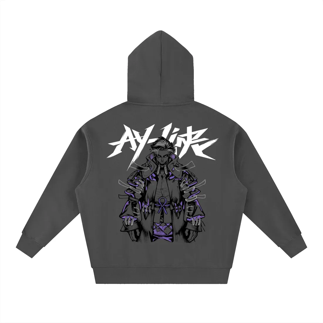 Moletom Oversized com Capuz — Portador da Ruína — imagem 1