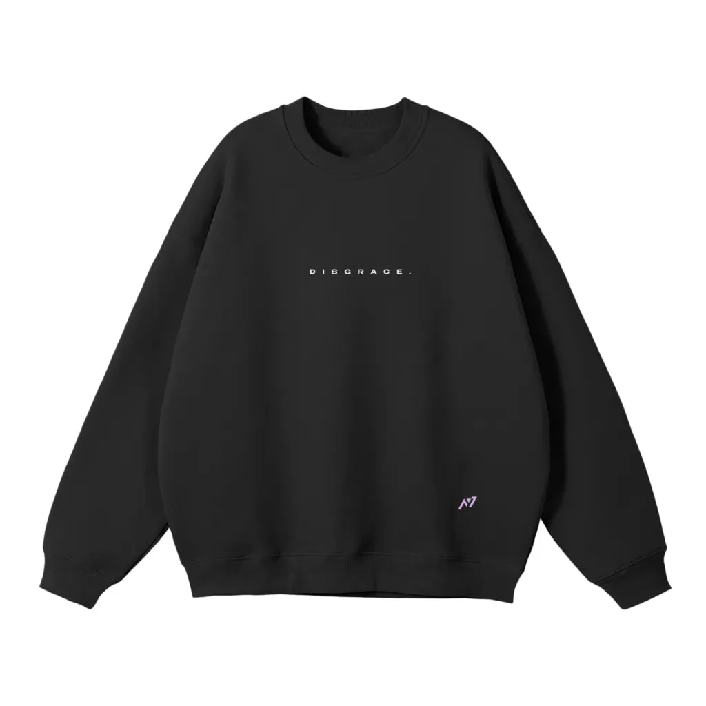 Moletom Oversized sem Capuz — O Desonrado · Preto — imagem 2