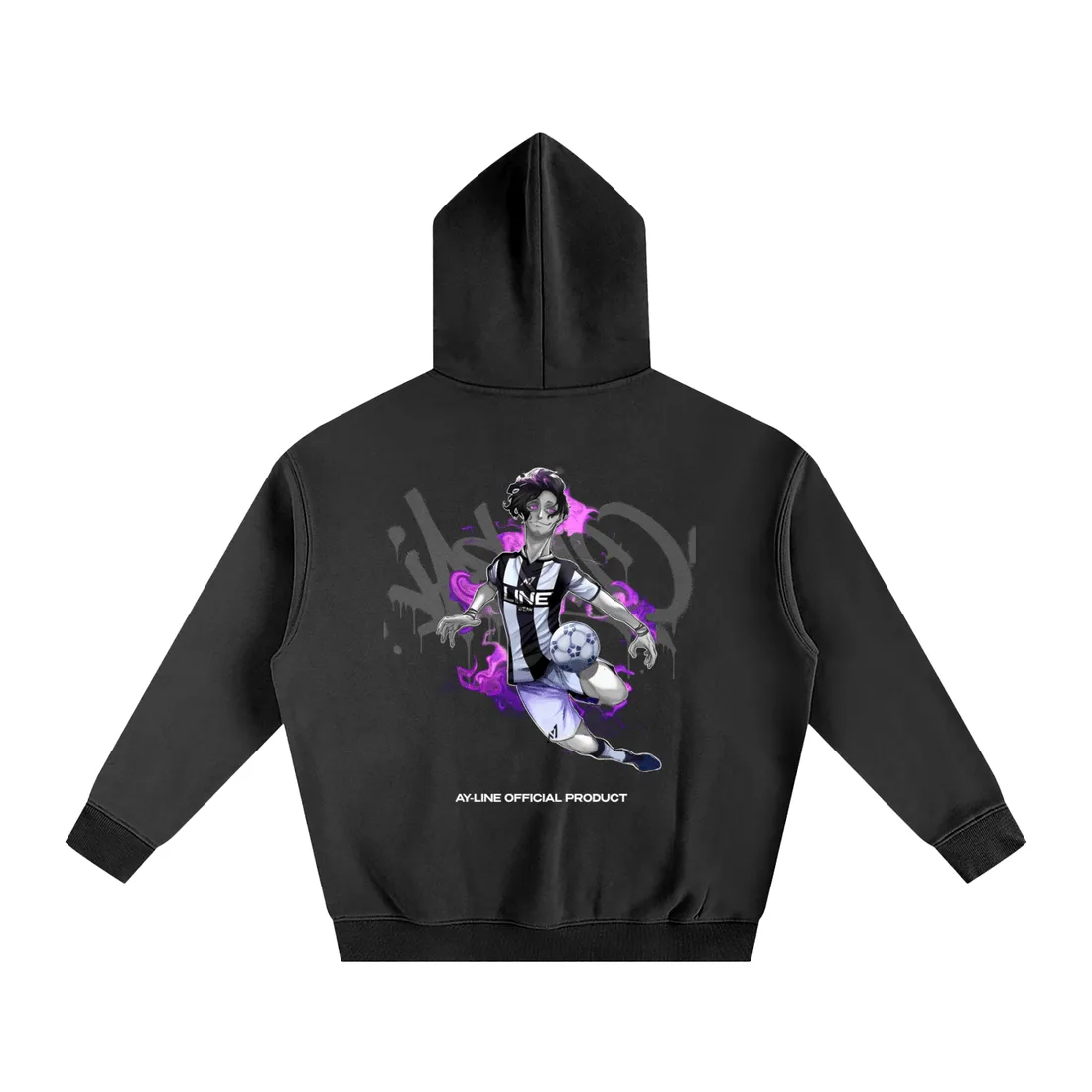 Moletom Oversized com Capuz — Devorador de Ases