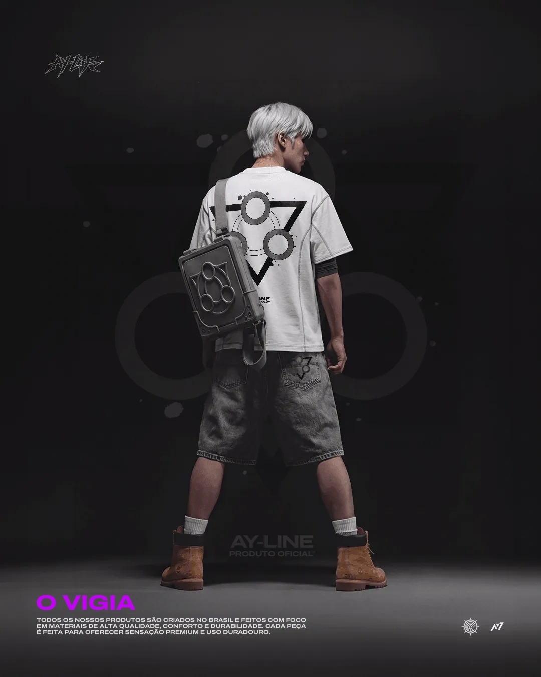 Camiseta Oversized — O Vigia