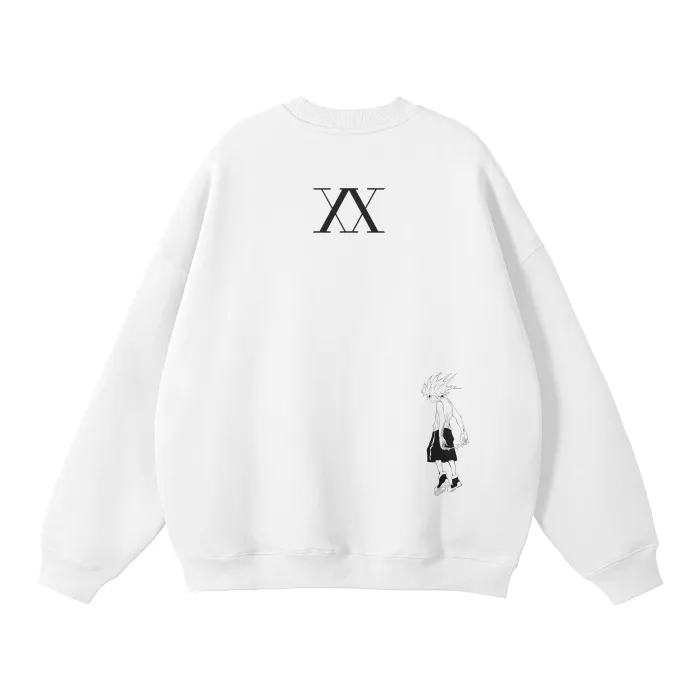 Moletom Oversized sem Capuz — Assassino Silencioso