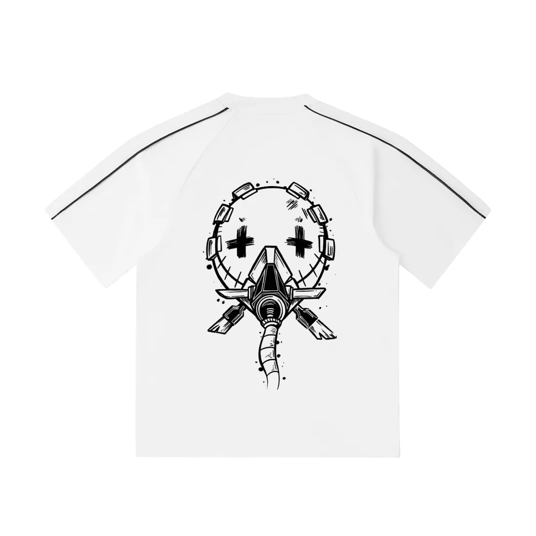 Camiseta Oversized — Colecionador Errante · Branca
