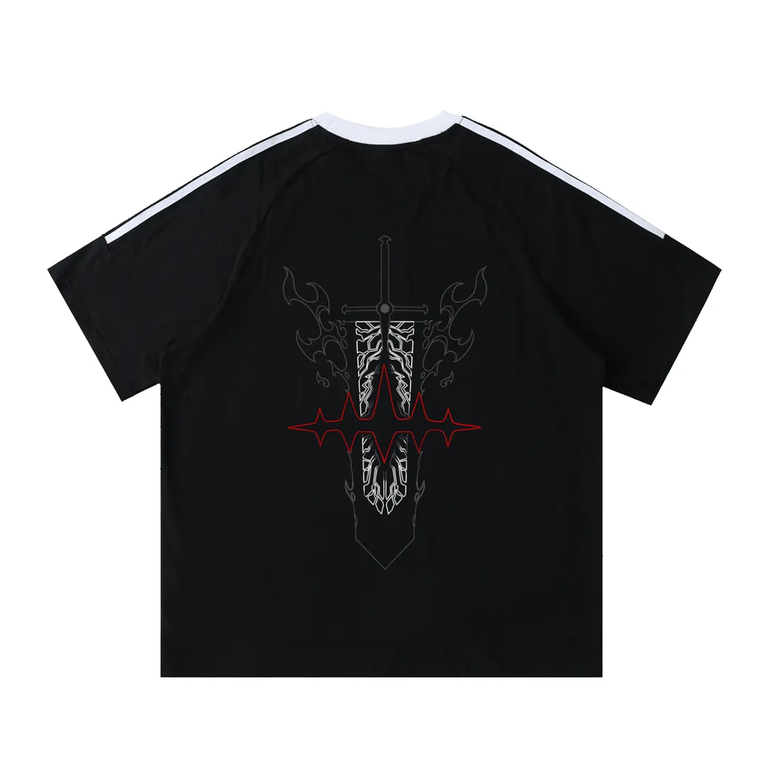 Camiseta Oversized de Gola Redonda — Antimagia — imagem 3