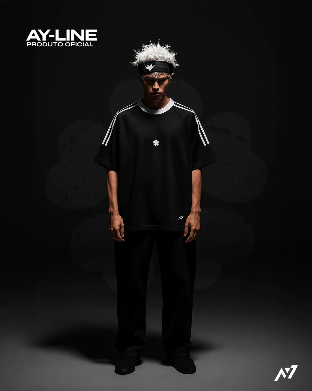 Camiseta Oversized de Gola Redonda — Antimagia — imagem 1