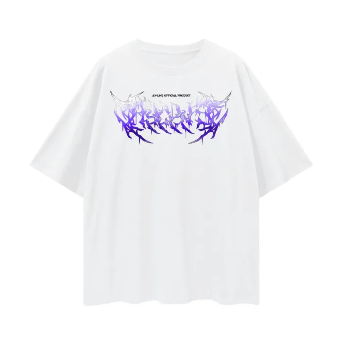 Camiseta Oversized — Aquele que Deixou Tudo para Trás · Branca — imagem 2