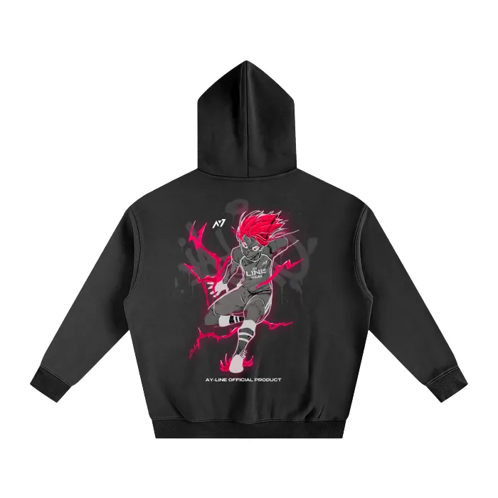 Moletom Oversized com Capuz — Velocidade Pura