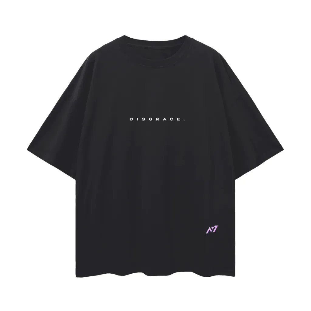 Camiseta Oversized — O Desonrado · Preta — imagem 3