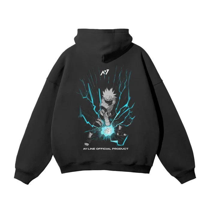 Moletom Oversized com Capuz — Ninja Copiador