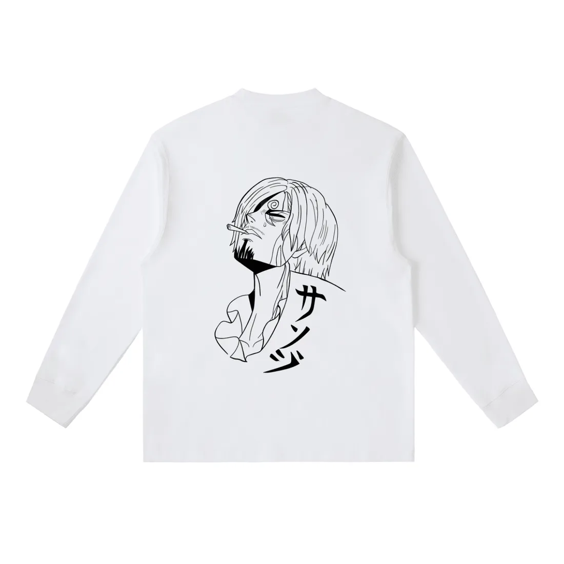 Camiseta de Manga Longa — Perna Negra — imagem 2