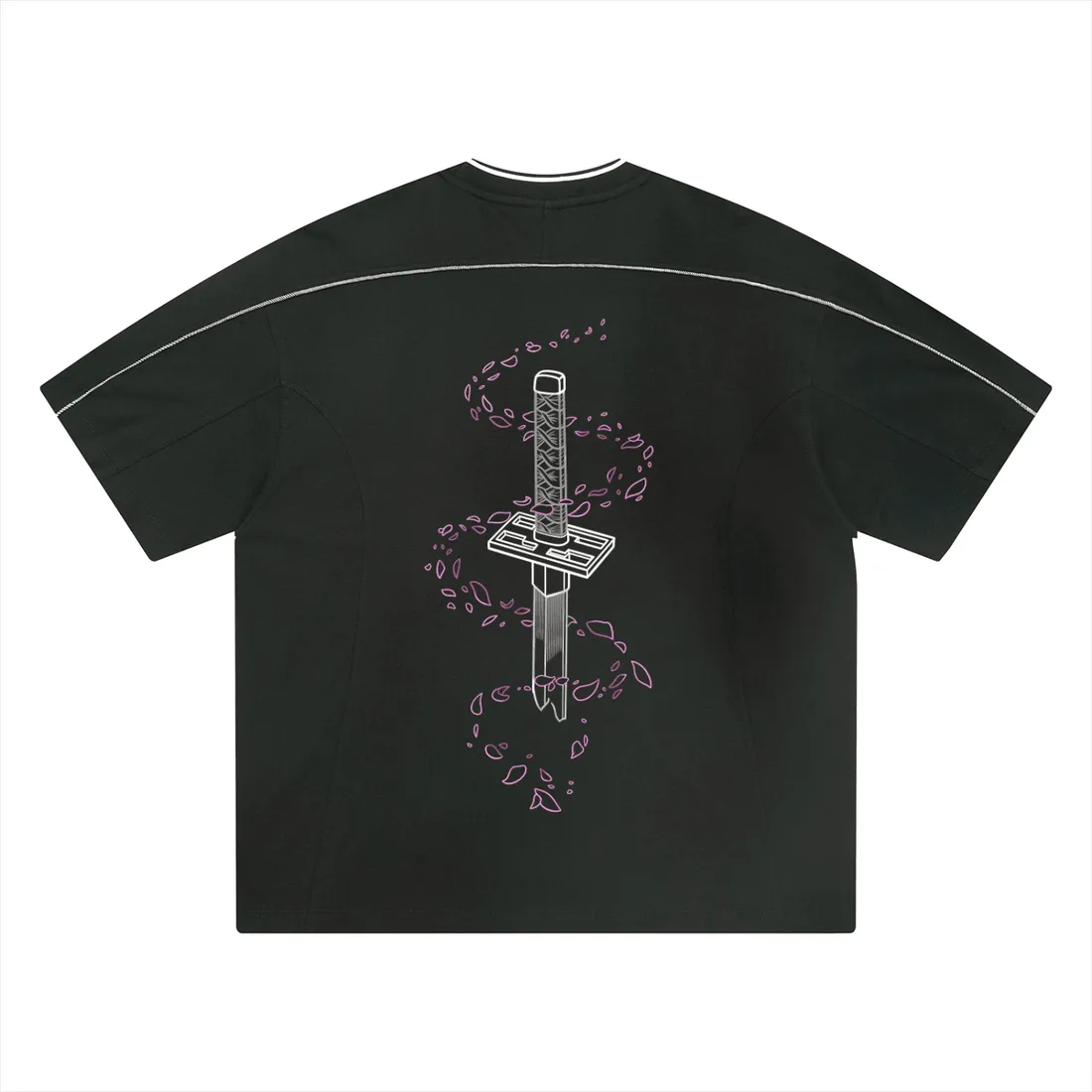 Camiseta Oversized — Flor Silenciosa — imagem 5