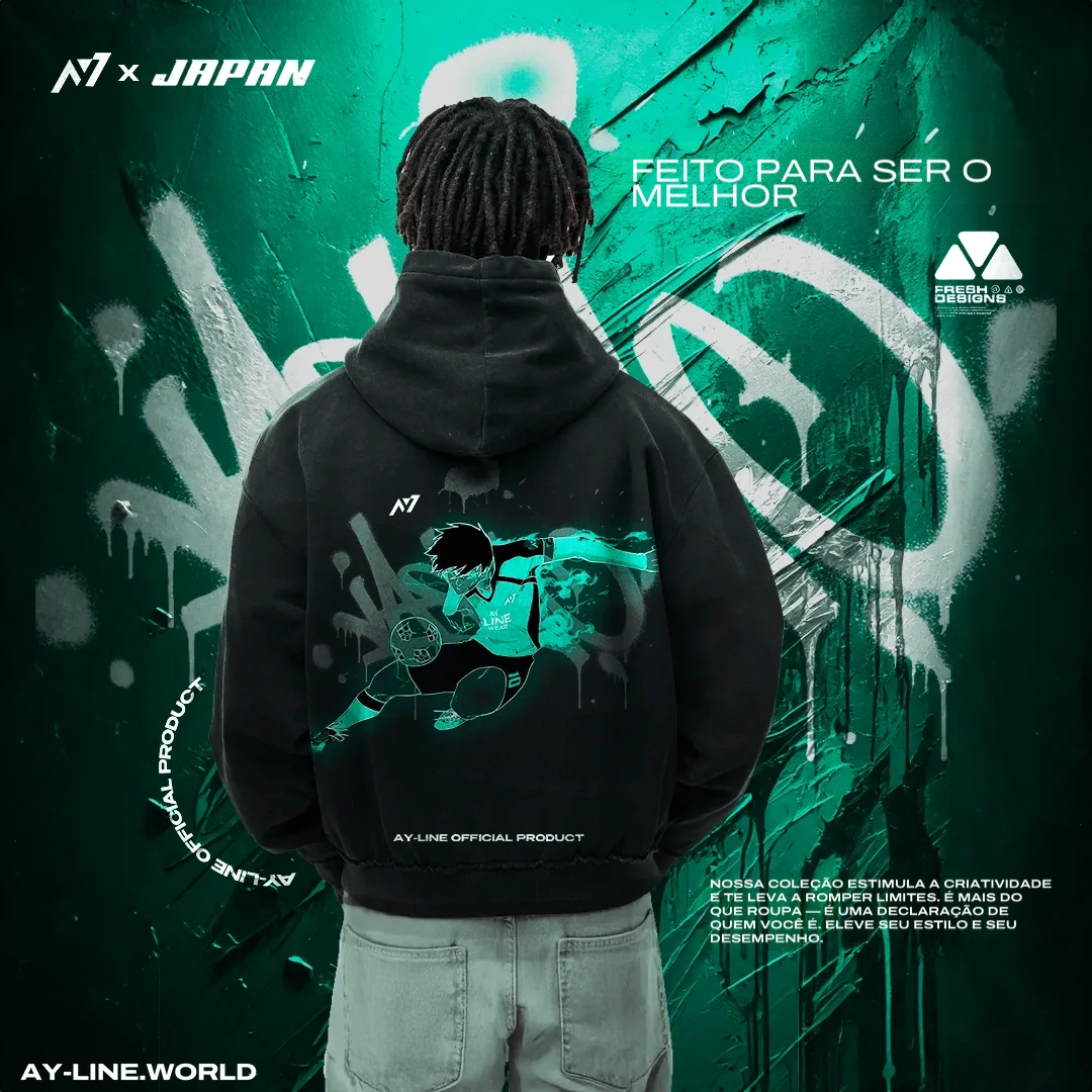 Moletom Oversized com Capuz — Rival Perfeito — imagem 5