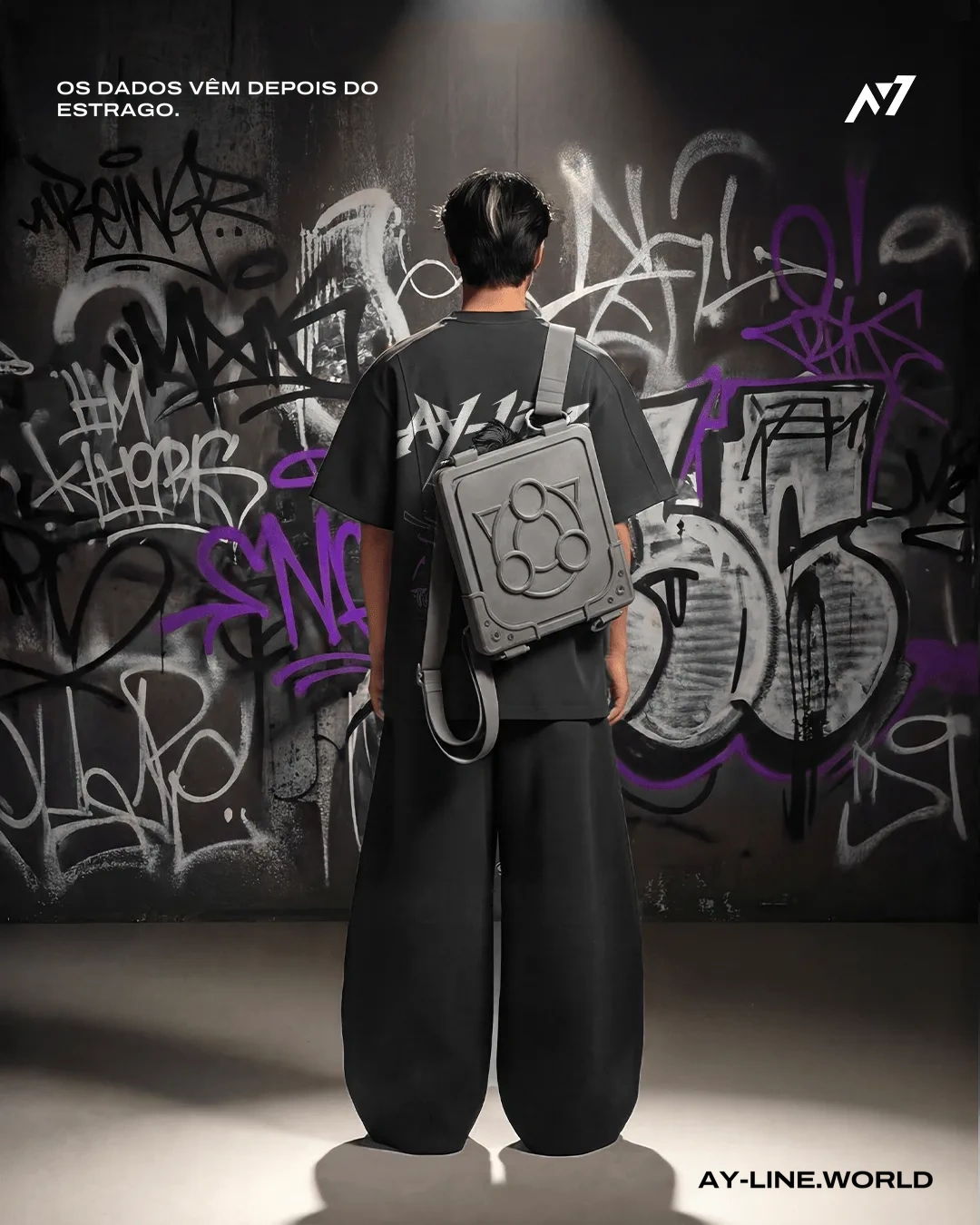 Camiseta Oversized — Portador da Ruína — imagem 3