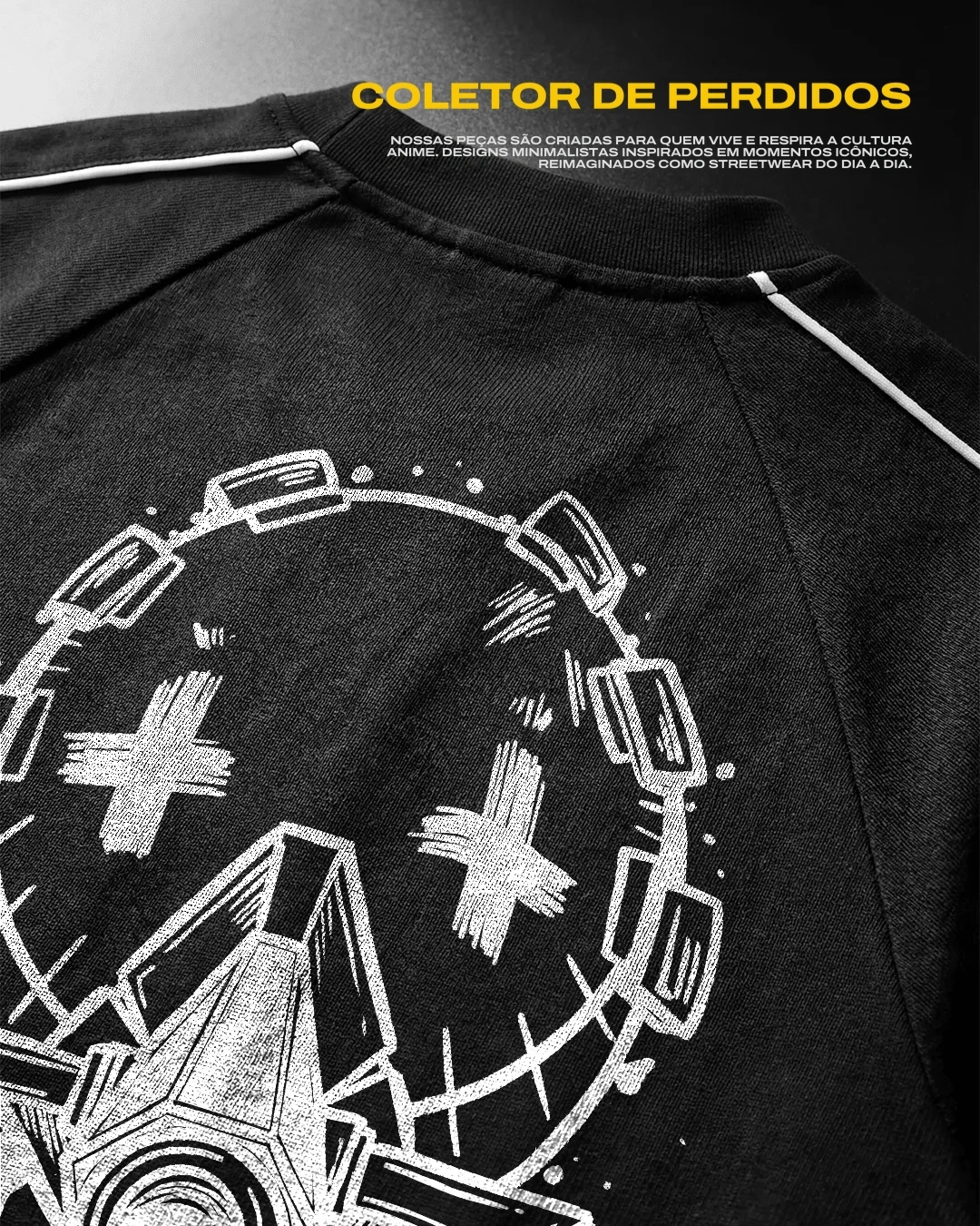 Camiseta Oversized — Colecionador Errante — imagem 3