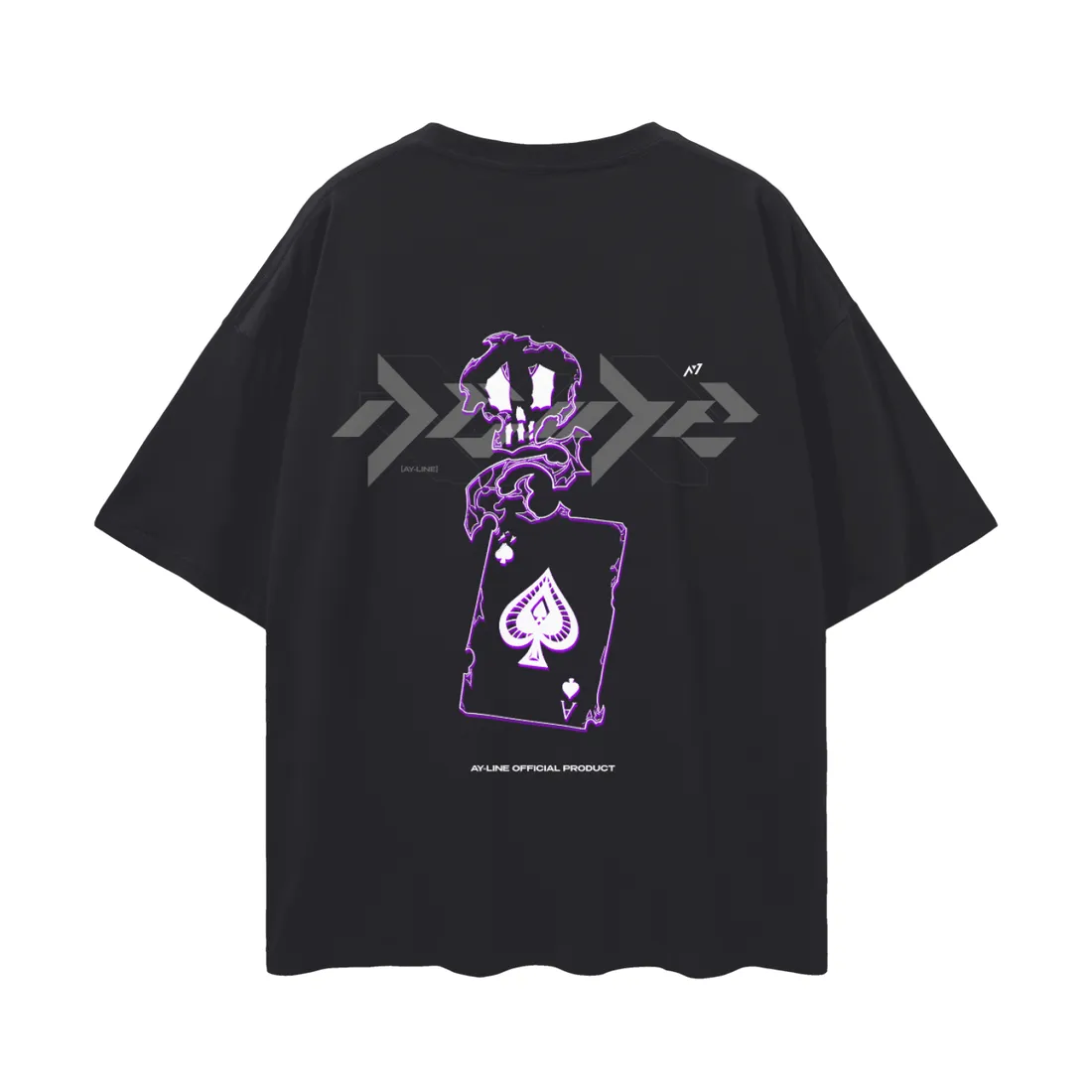 Camiseta Oversized — Ás das Sombras