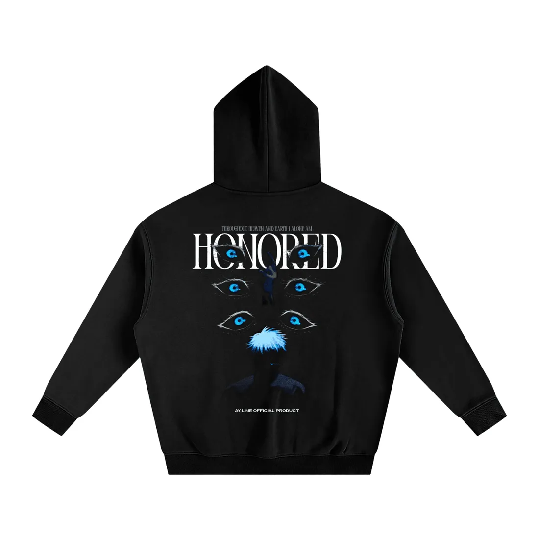 Moletom Oversized com Capuz — Honra Suprema — imagem 4