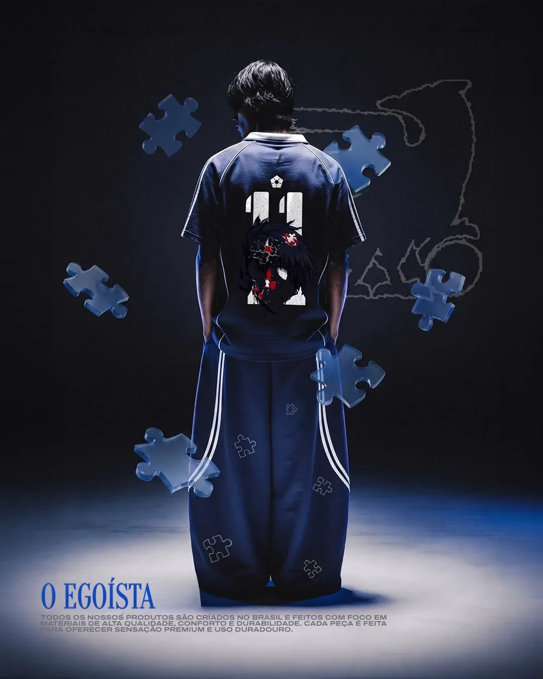 Camisa de Futebol — O Egoísta · Japão — imagem 7