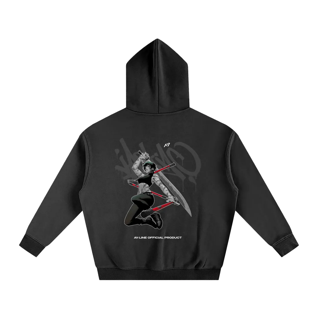Moletom Oversized com Capuz — O Indomável 2.0 — imagem 1