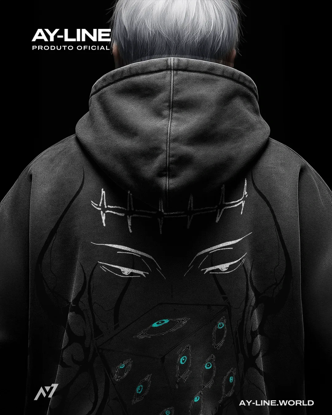 Moletom Oversized com Capuz — Laço Profano — imagem 4
