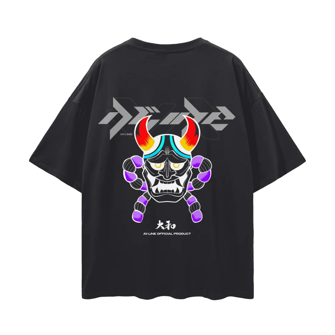 Camiseta Oversized — Oni Celestial