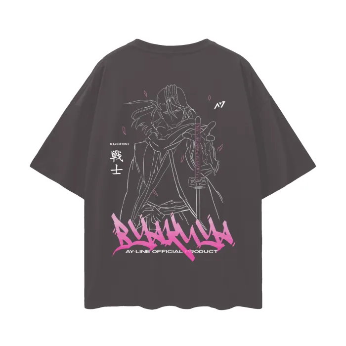 Camiseta Oversized — Flor Escarlate — imagem 3