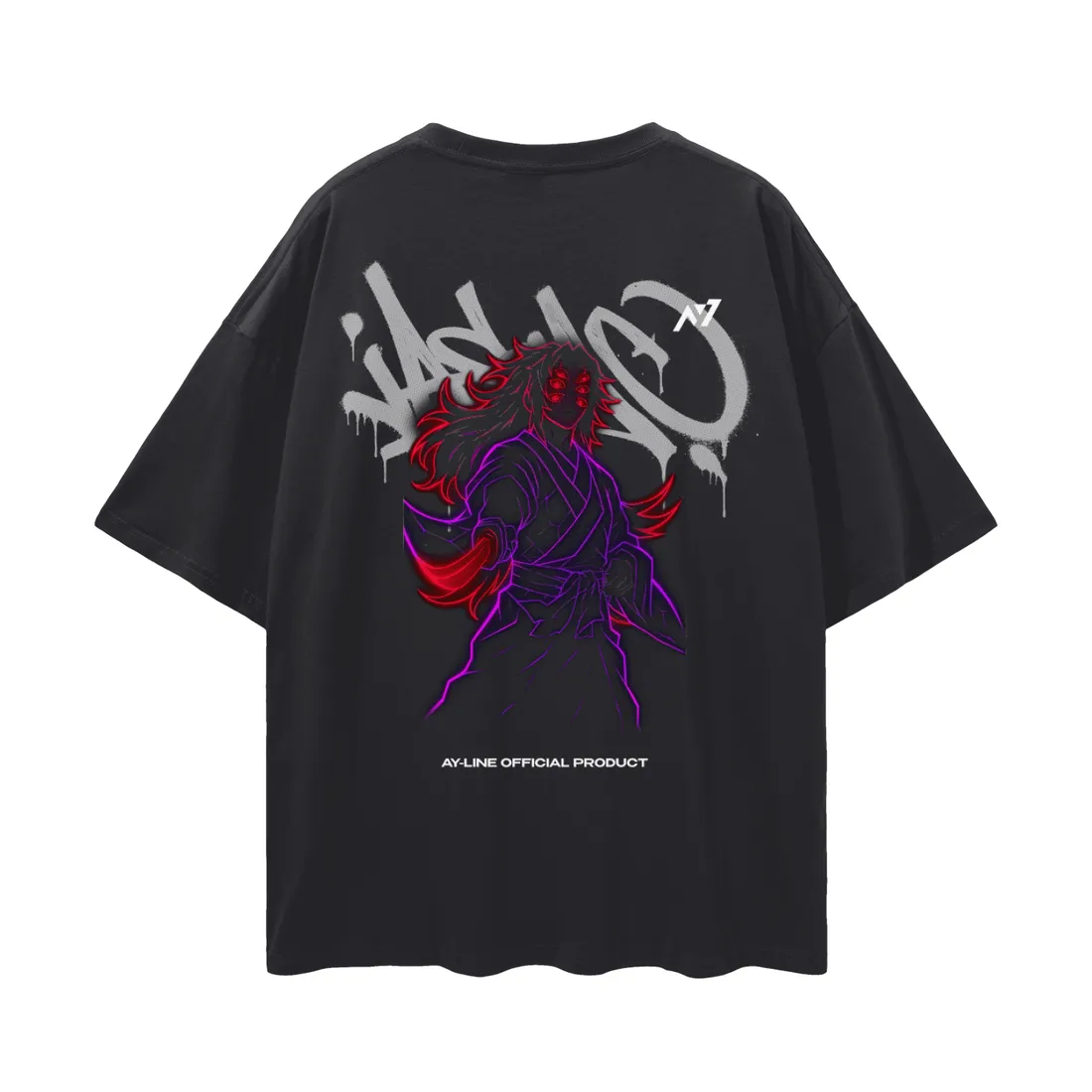 Camiseta Oversized — Crescente Sombrio — imagem 1