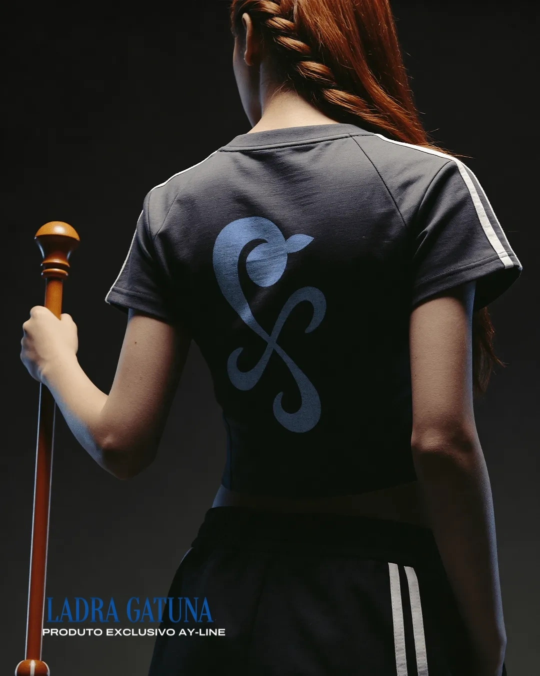 Camisa de Manga Curta com Zíper — Gata Ladra — imagem 3
