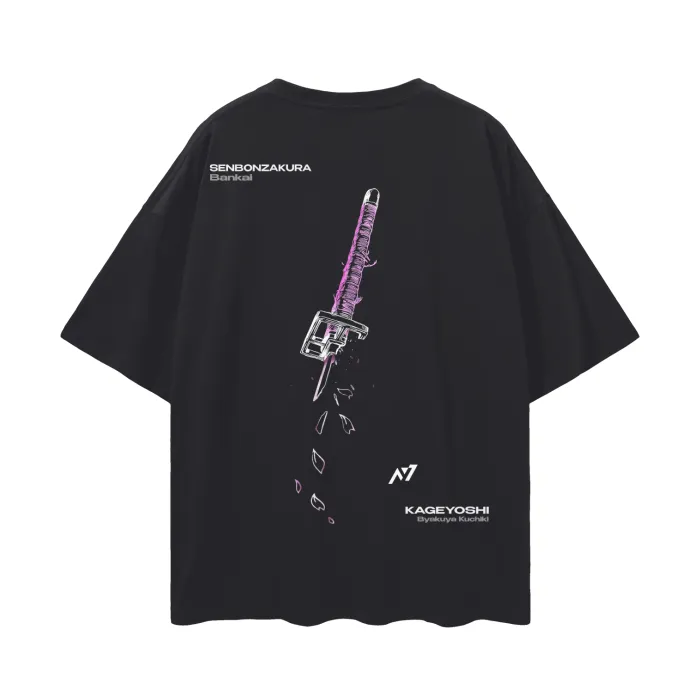 Camiseta Oversized — Flor Escarlate 2.0
