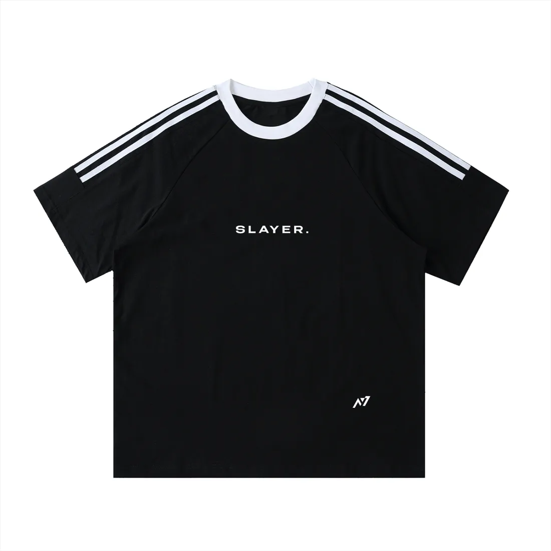 Camiseta Oversized de Gola Redonda — Quebra-Mar — imagem 2