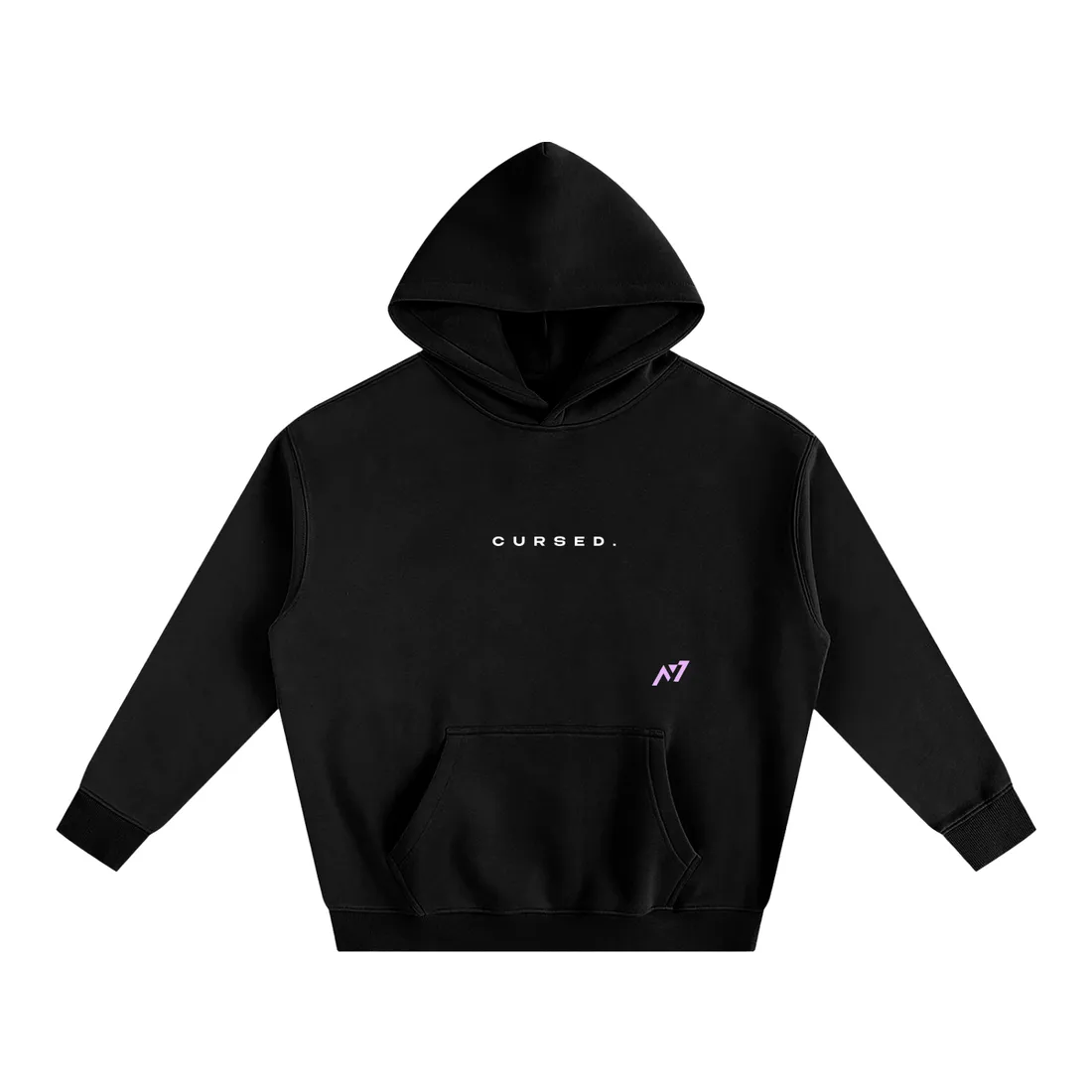 Moletom Oversized com Capuz — Amaldiçoado — imagem 1