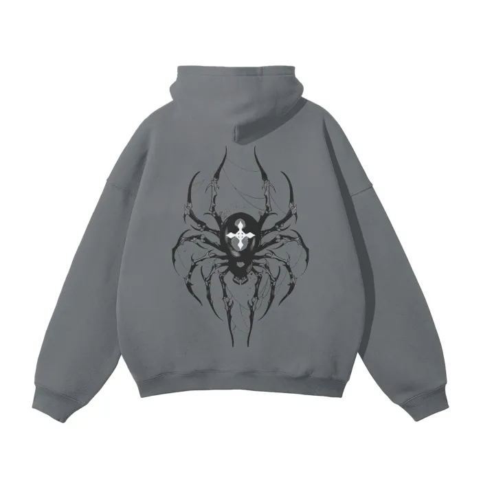 Moletom Oversized com Capuz — Carisma Sombrio: Aranha