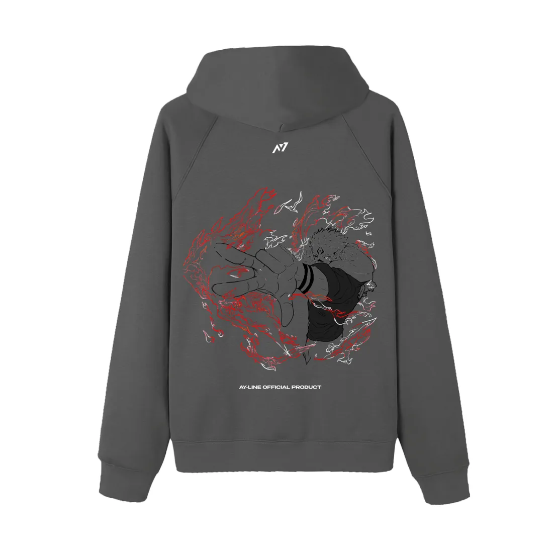 Moletom Oversized com Capuz — Desonra — imagem 1