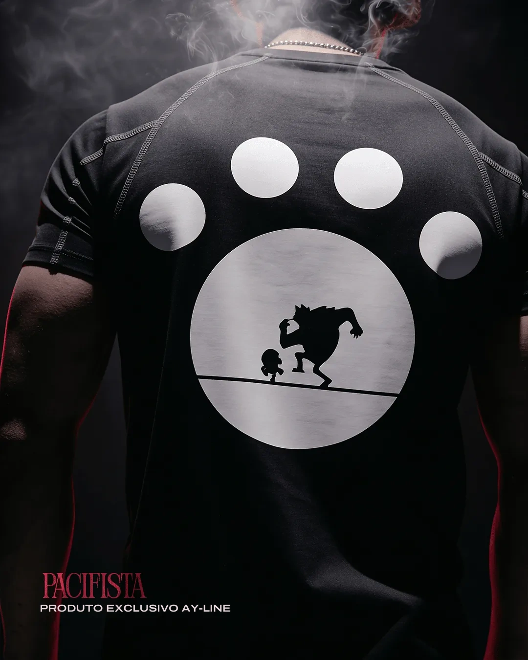 Camiseta de Compressão — Pacifista — imagem 3
