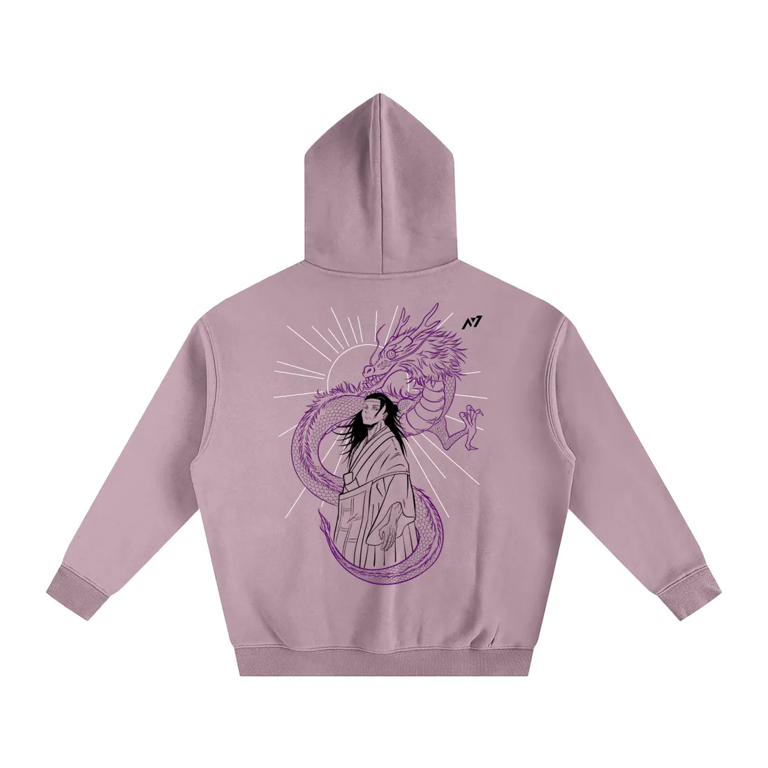 Moletom Oversized com Capuz — Devorador de Maldições — imagem 6