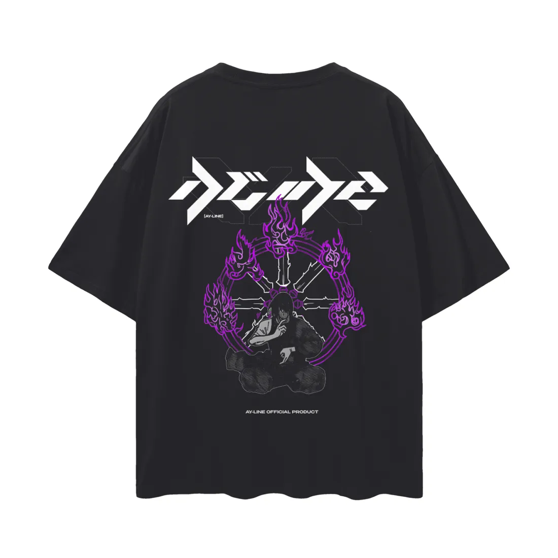 Camiseta Oversized — Cinzas do Julgamento — imagem 2