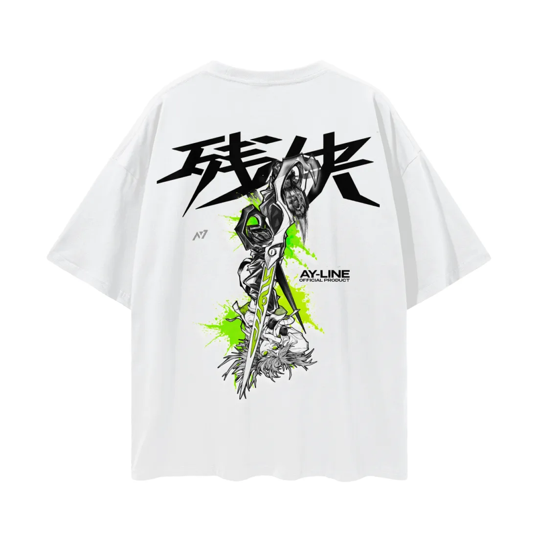 Camiseta Oversized — Remorso Neon