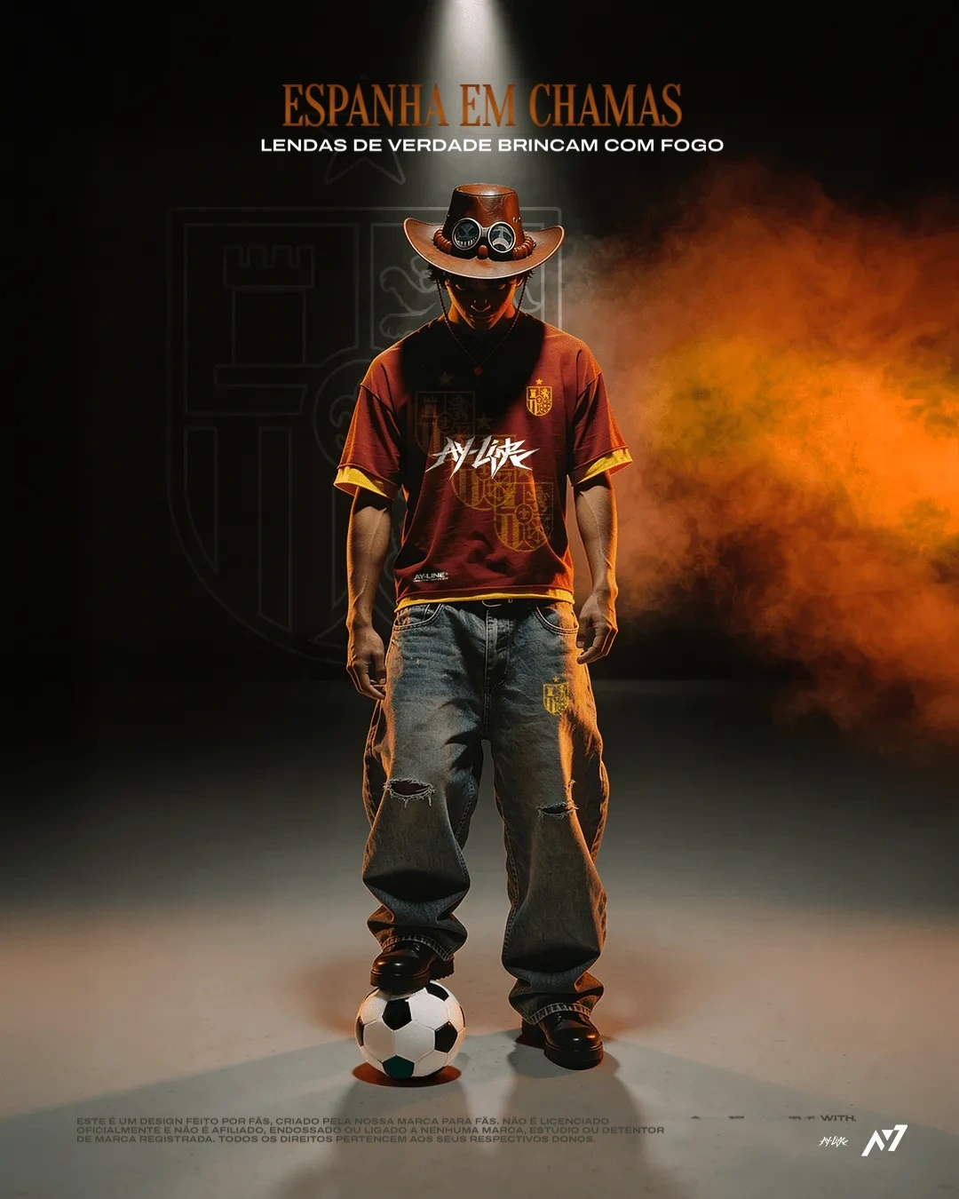 Camisa — Espanha em Chamas — imagem 1