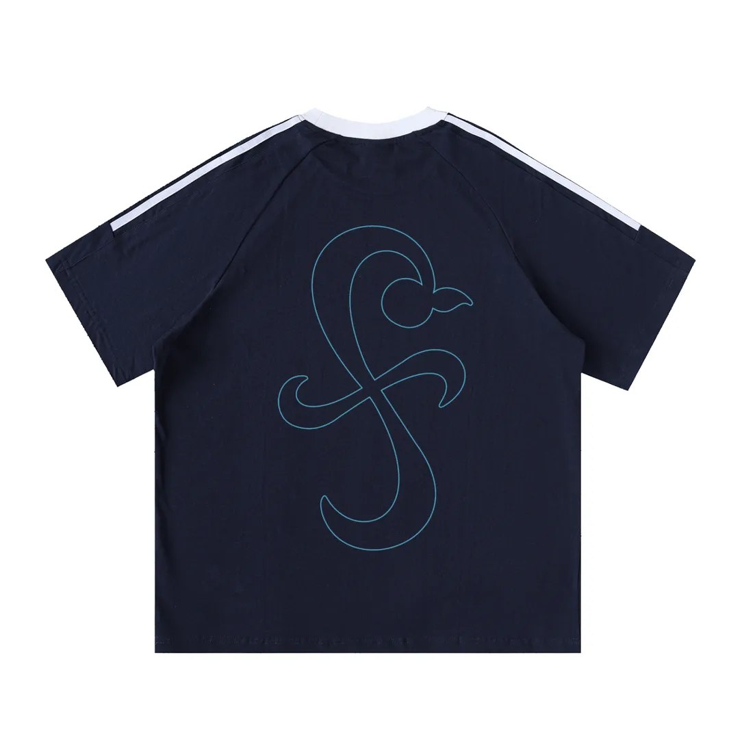 Camiseta Oversized de Gola Redonda — Sonhos de Navegação — imagem 1