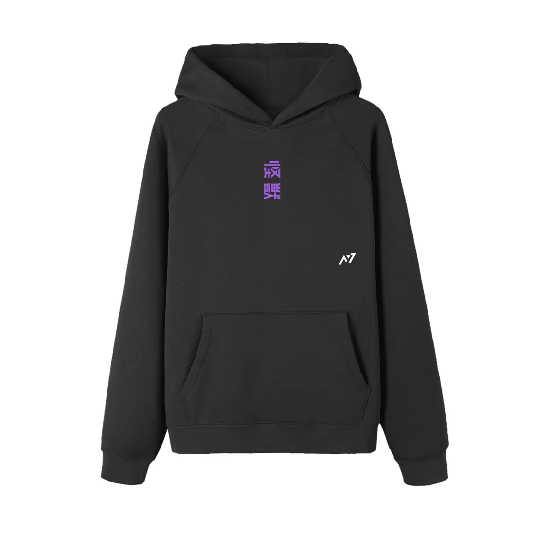 Moletom Oversized com Capuz — Veneno Violeta — imagem 2