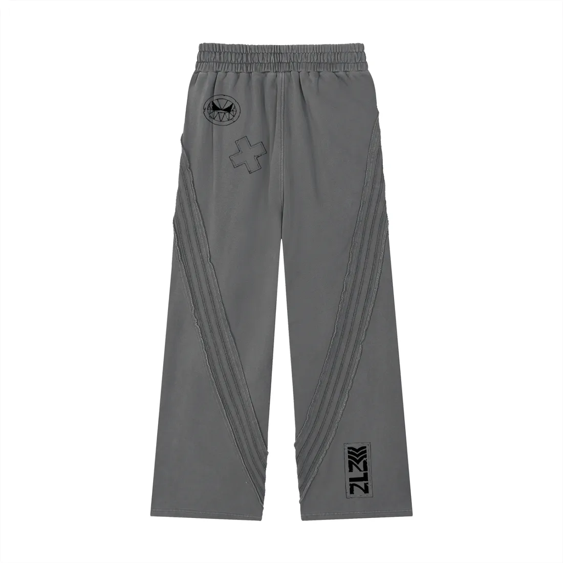 Calça de Moletom — Neve Estonada com Faixa — imagem 4