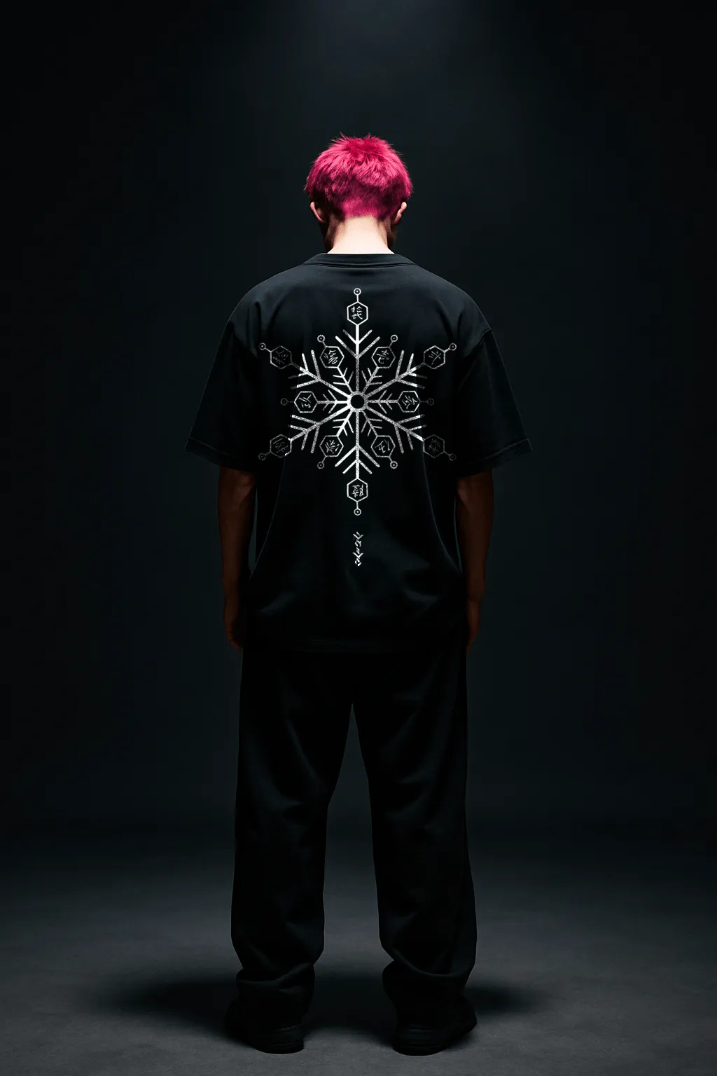 Camiseta Oversized — Forma Congelada