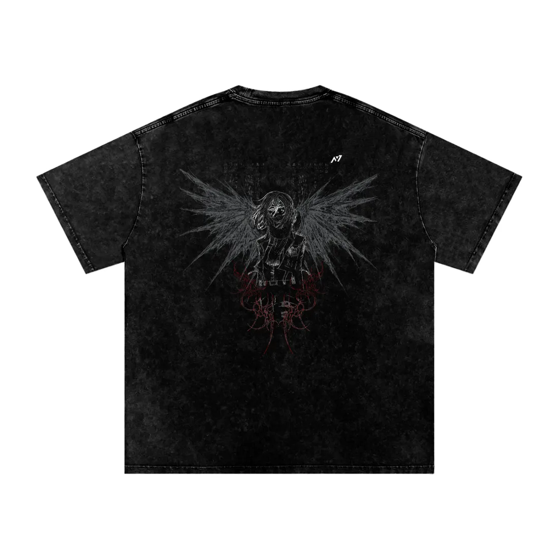 Camiseta Oversized — Por Ele · Estonada · Escura — imagem 3