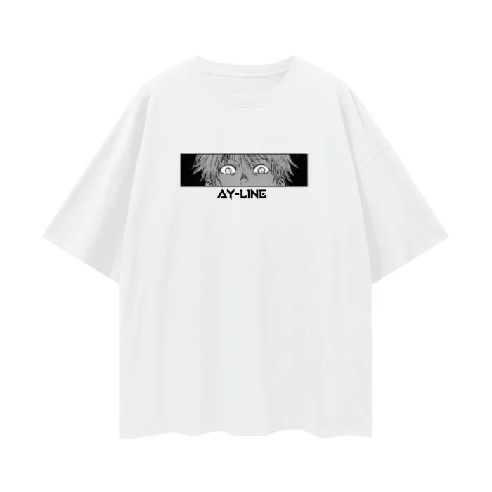 Camiseta Oversized — O Honrado · Clássica · Branca — imagem 2