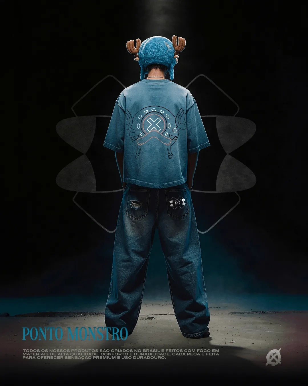 Camiseta Oversized — Forma Monstruosa — imagem 2