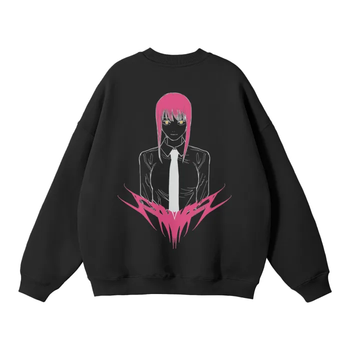 Moletom Oversized sem Capuz — Demônio do Controle