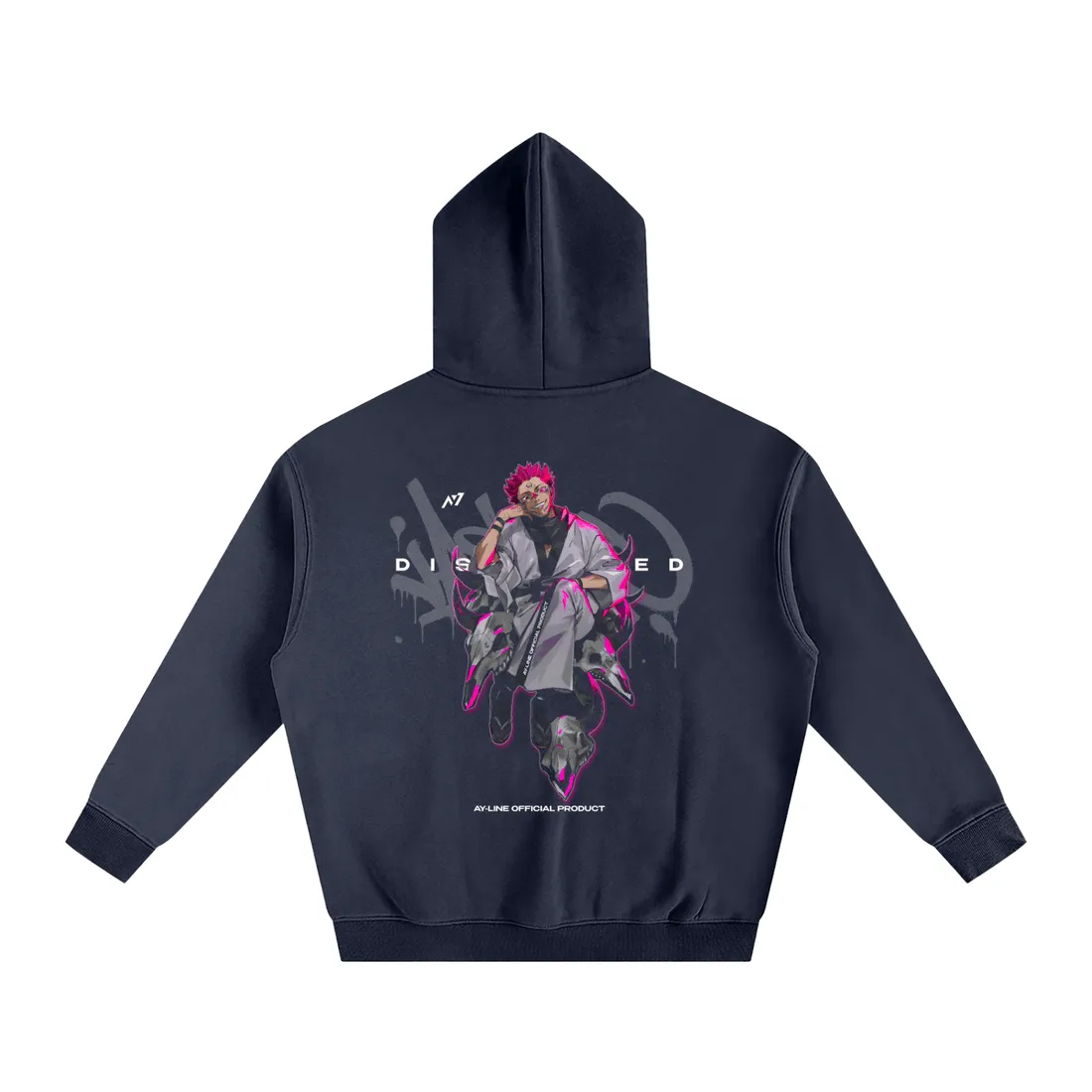 Moletom Oversized com Capuz — Desonra 2.0 — imagem 6