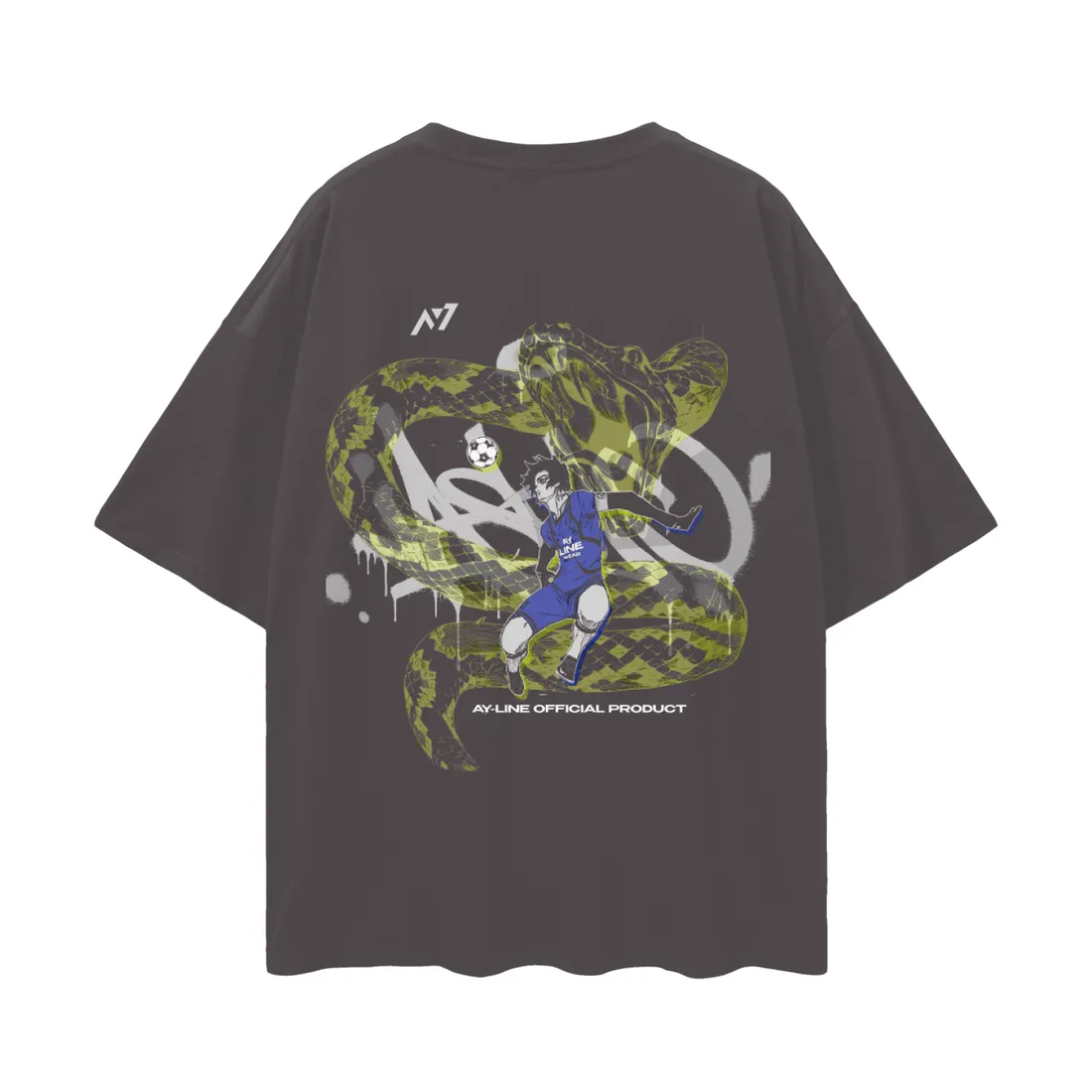 Camiseta Oversized — Serpente Divina — imagem 4