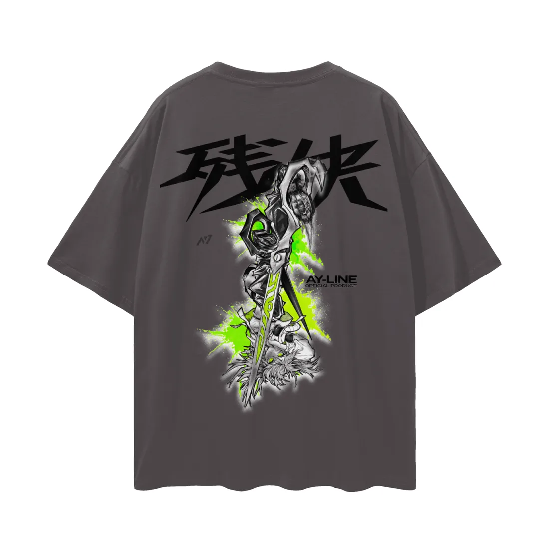 Camiseta Oversized — Remorso Neon — imagem 6