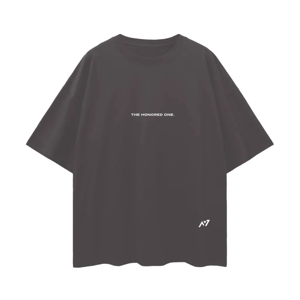 Camiseta Oversized — O Mais Forte · Preta — imagem 4